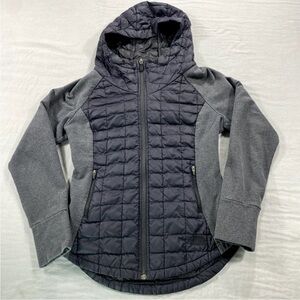 The North Face Black and Gray Puffer Jacket